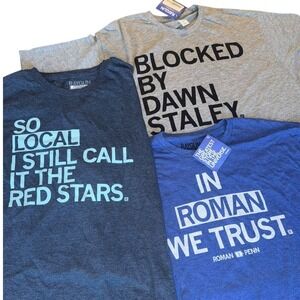 RAYGUN Standard‎ XI Graphic T Shirt Lot of 3 Mens L Chicago T-Shirts